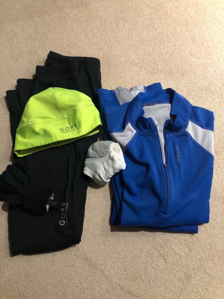 running gear prepared